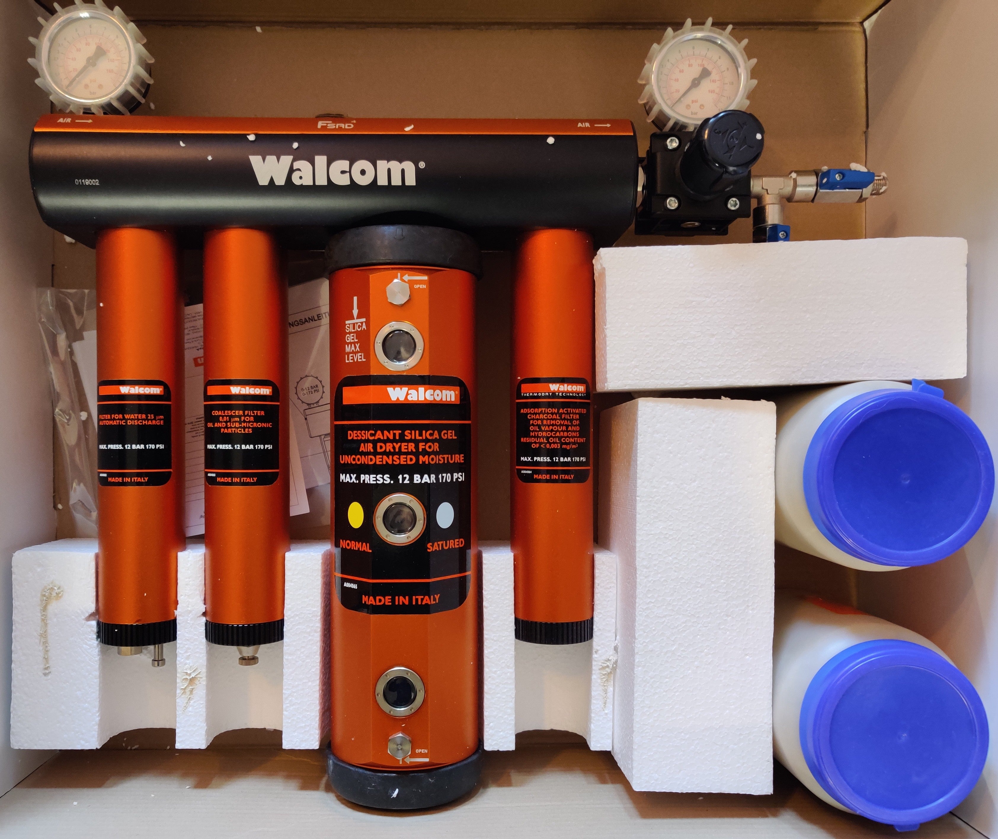 Walcom Fsrd4  Air filtration